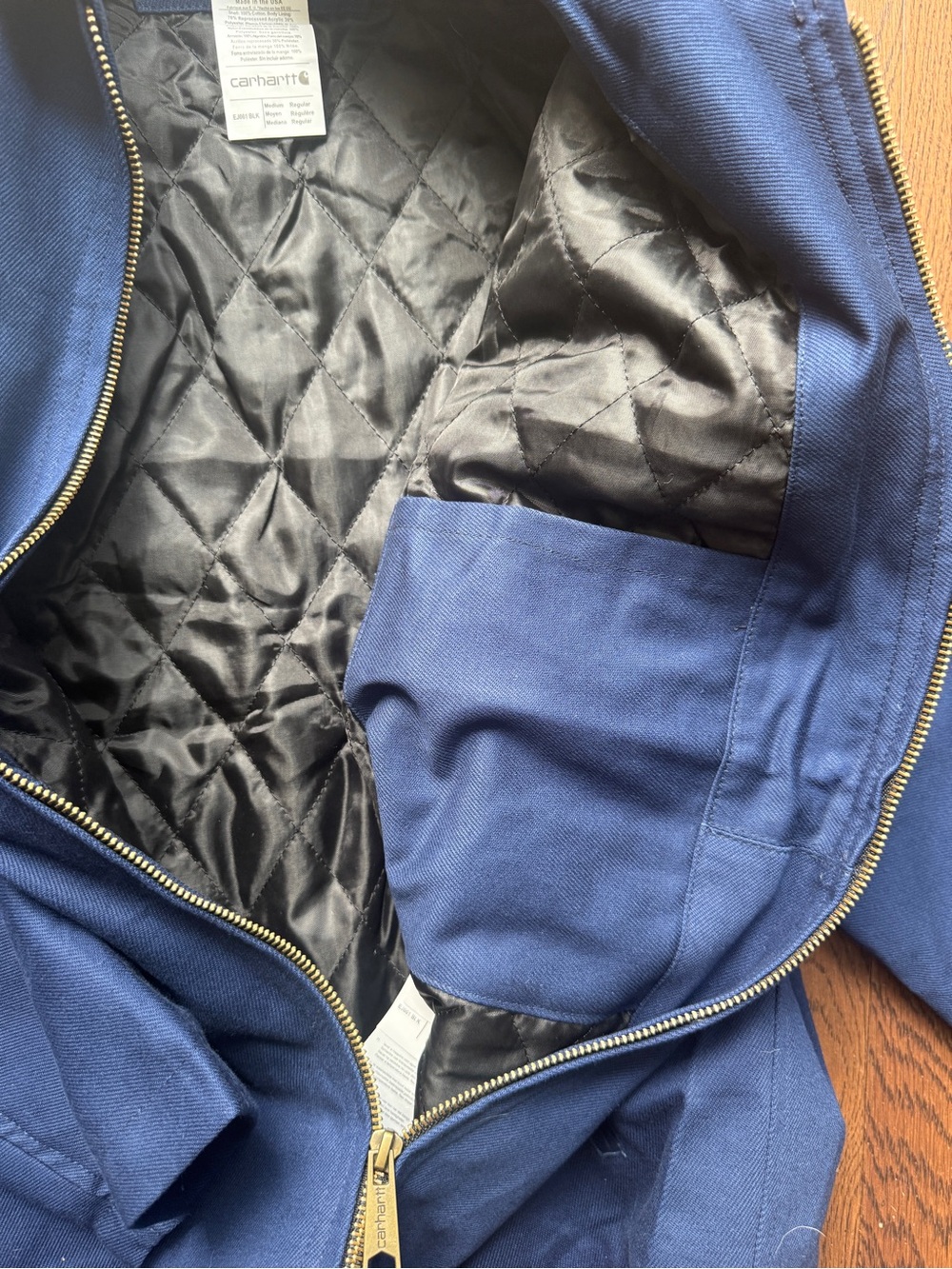 REWORKED CARHARTT YANKEE JACKET NWT - Picture 5 of 6